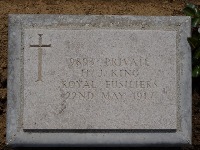 Struma Military Cemetery - King, Herbert John